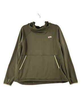 Fayettechill Livingston Polartec Power Grid Fleece Hoodie Green Men’s Medium USA